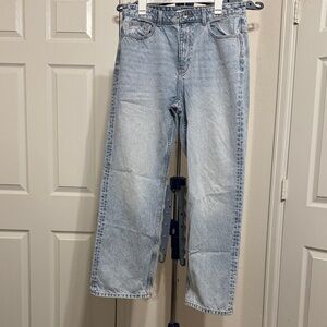 Zara Men's Light Blue Straight Jeans